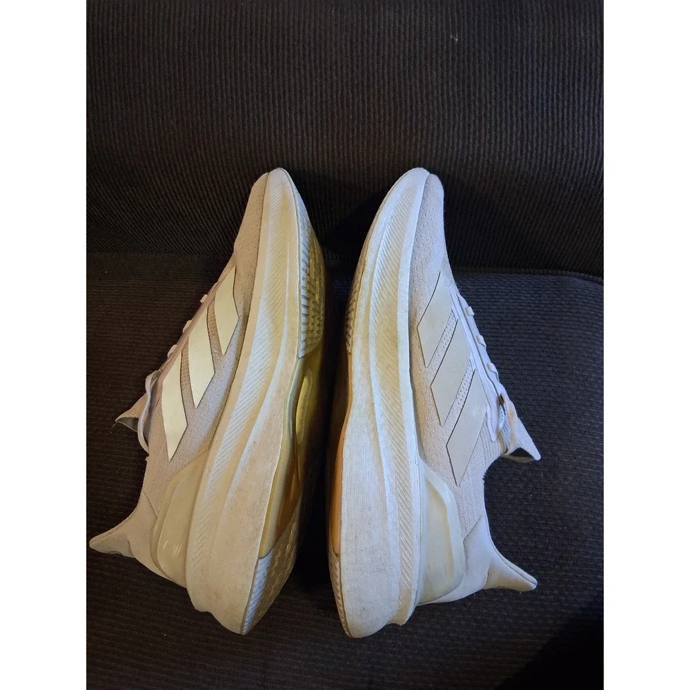 Adidas Ultraboost Light Mens‎ Running Shoes White Grey JH7250 Size 14